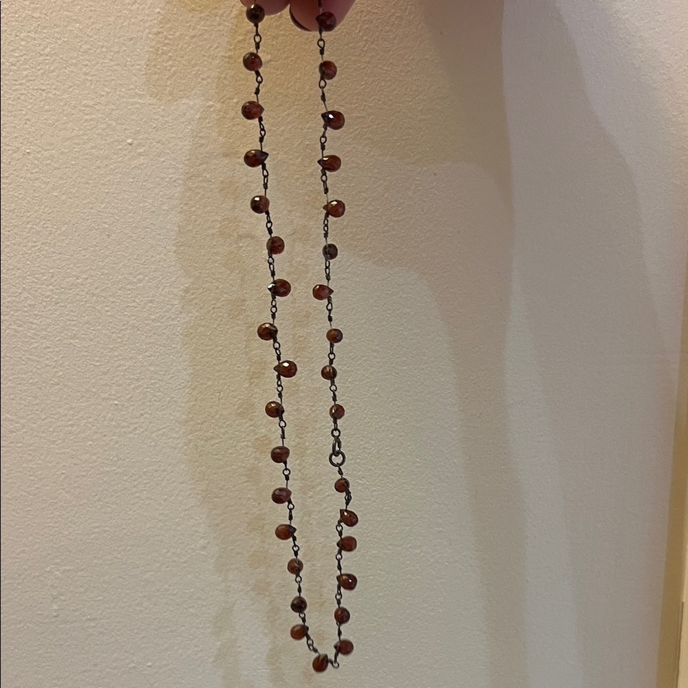 Me & Ro Garnet Necklace